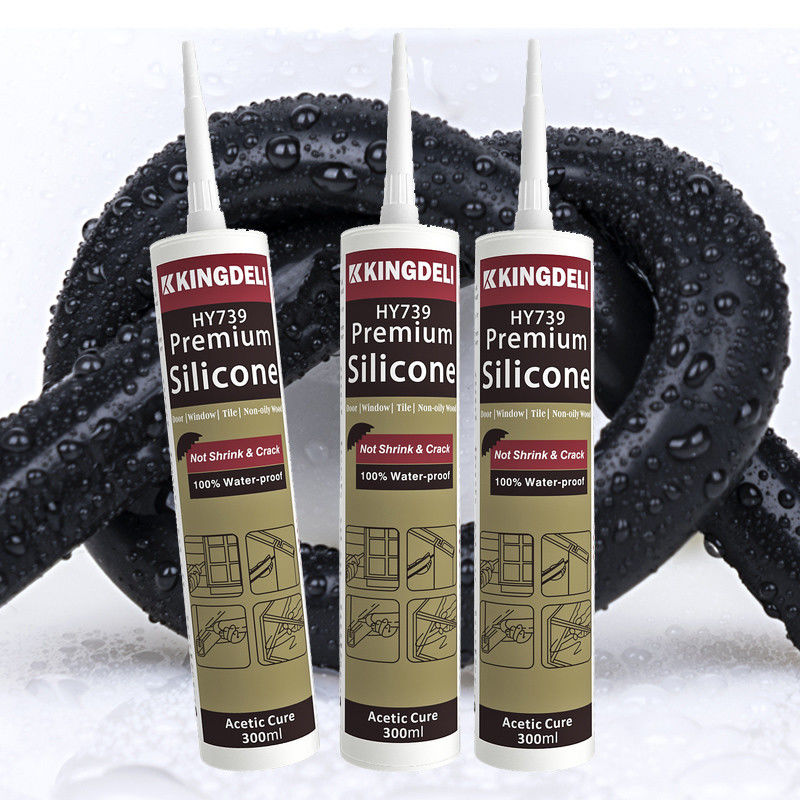 Secador rápido, colorido, à prova d'água, para uso acético, selante de silicone para calcinagem