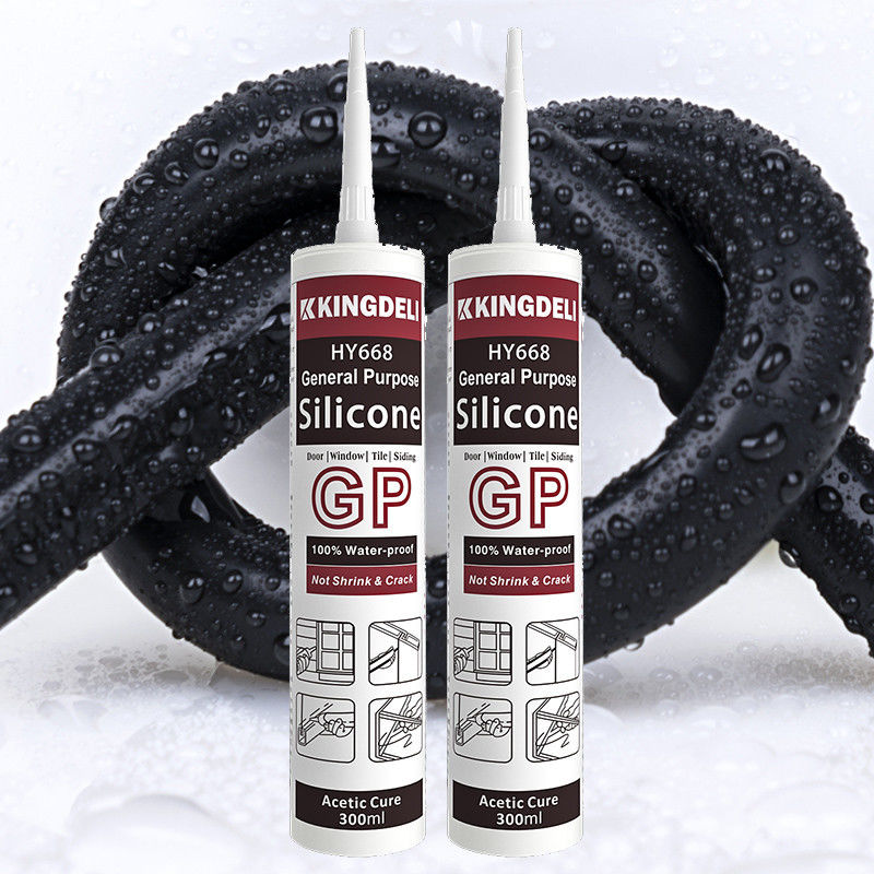 280 ml 300 ml de Acetic Cure Silicone Sealant GP Silicone Glue For Indoor Caulking
